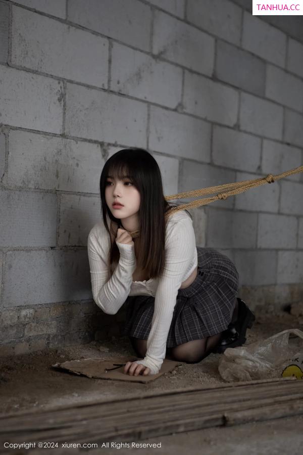 豆瓣酱  [XiuRen]高清写真图 2024.04.23 No.8439 豆瓣酱 美腿黑丝第24张图片